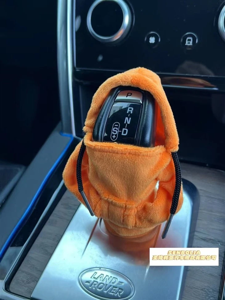 Car Gear Handle Set Knob Hoodie Shift Manual