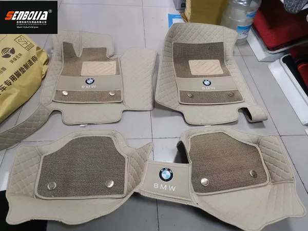 BMW Leather Special Car Mats 2 Layer Dedicate Cars Foot Mats BMW Leather Special Car Mats 2 Layer Dedicate Cars Foot Mats